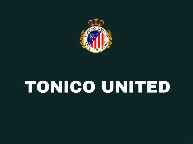 Tonico United Football Team Training Session